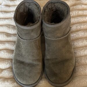 Never worn outside - UGG Light Gray Suede Boots
